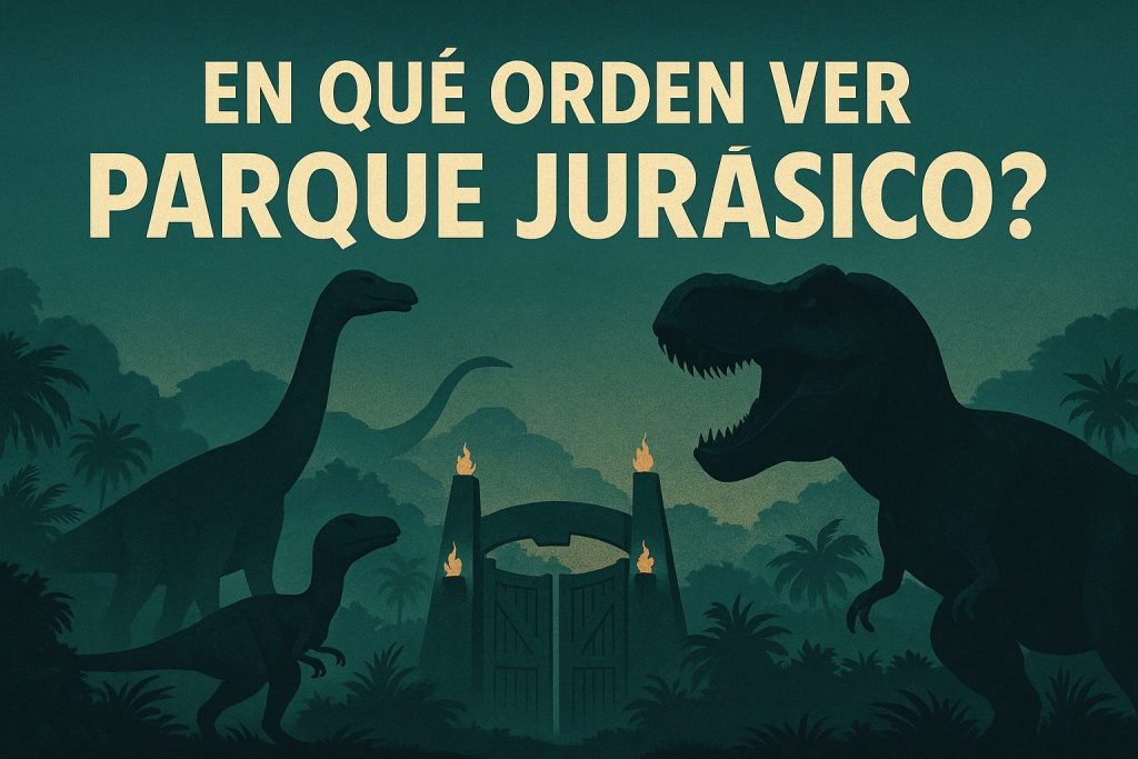 En qué orden ver Parque Jurásico / Jurrasic World