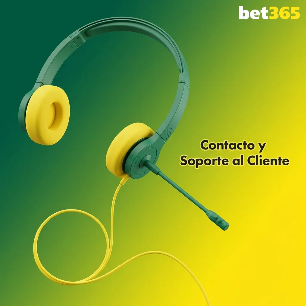 Equipo de soporte Bet365 disponible 24/7 por chat en vivo, correo electrónico y centro de ayuda en español