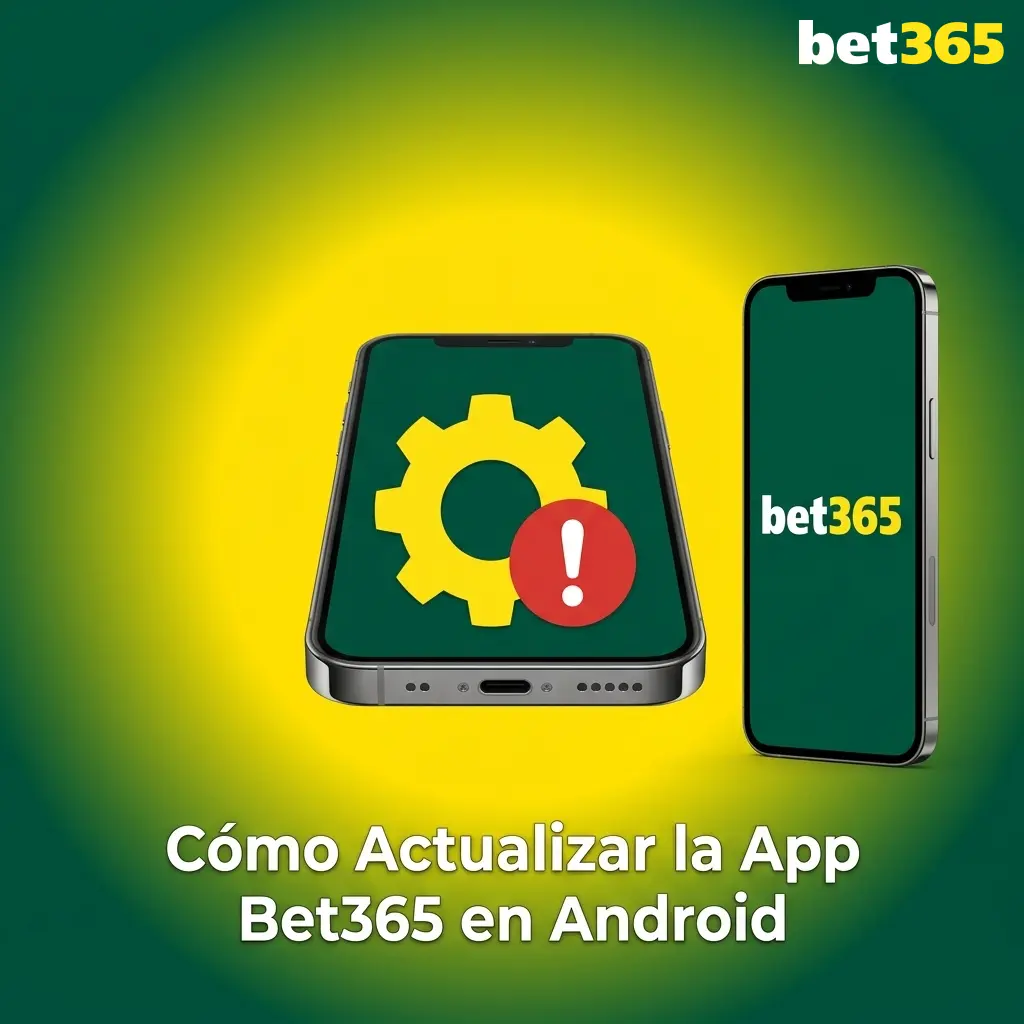 Guía para actualizar la app Bet365 en Android descargando el APK más reciente e instalándolo sobre la versión existente.