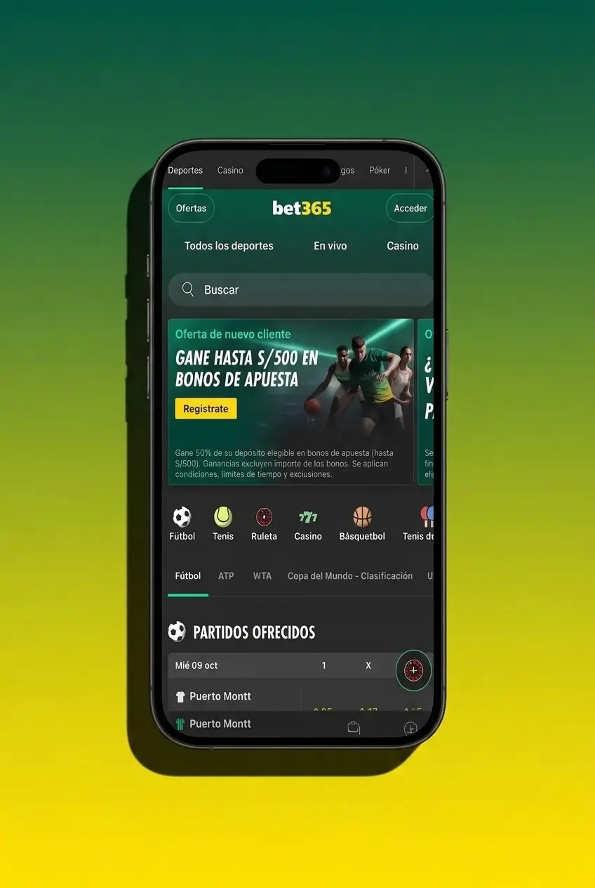 Guía paso a paso para apostar al fútbol en Bet365, desde el registro hasta confirmar tu primera apuesta