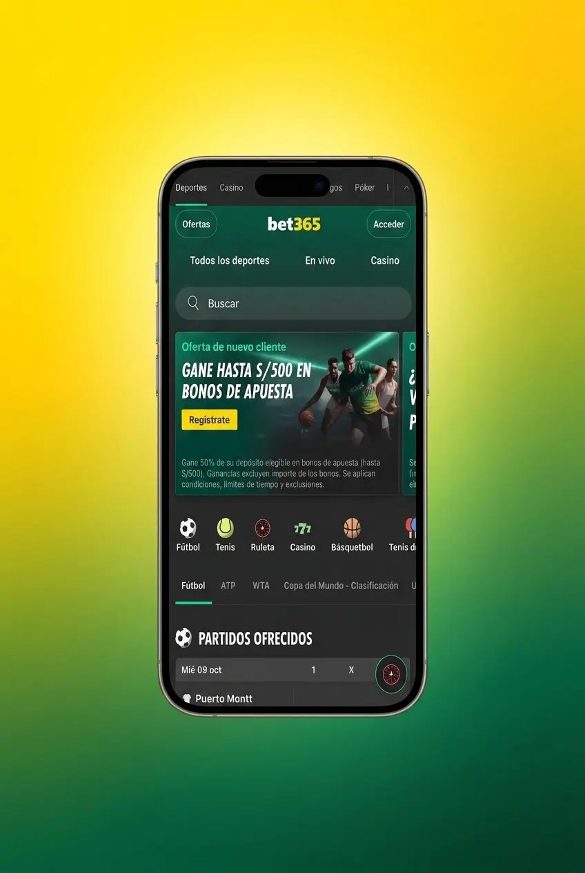 Guía paso a paso para apostar al tenis en Bet365 desde registro hasta confirmación de apuesta en Perú