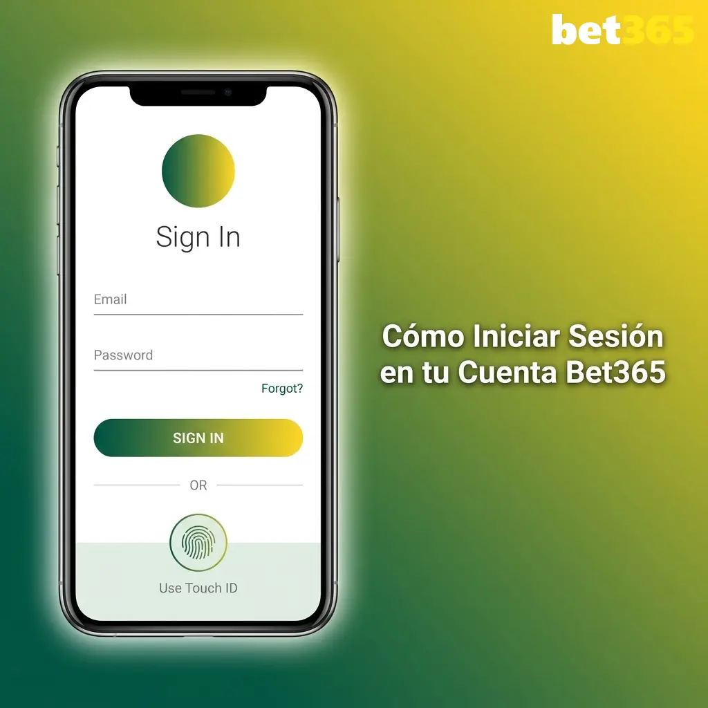 Pantalla de inicio de sesión en Bet365 con campos para correo electrónico y contraseña en escritorio y móvil