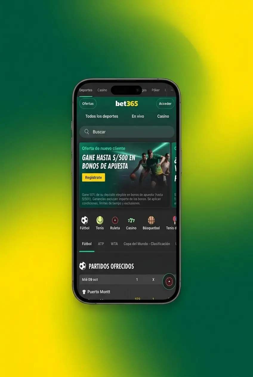 Guía paso a paso para realizar una apuesta en Bet365 Perú desde selección de evento hasta confirmación del boleto